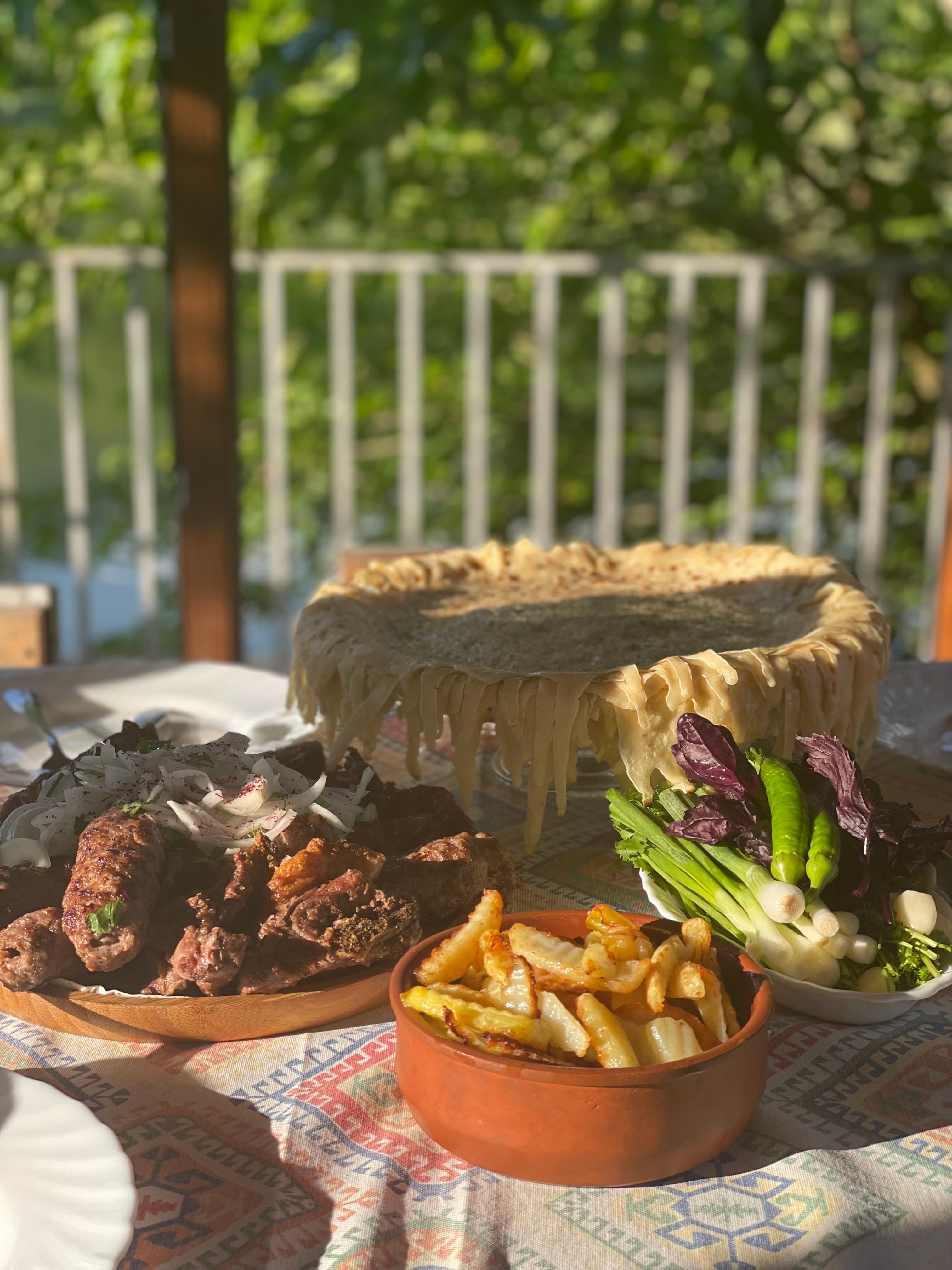 HopeLake restoranı, ferma yeməkləri 3